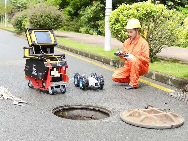 轵城镇管道机器人检测